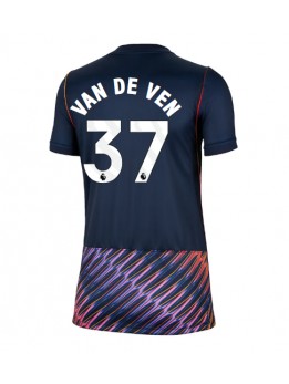 Tottenham Hotspur Micky van de Ven #37 Replika Borta Kläder Dam 2026-27 Kortärmad